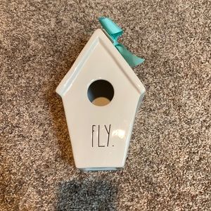 Rae Dunn birdhouse